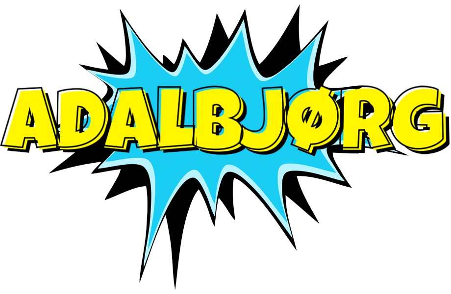 Adalbjørg amazing logo