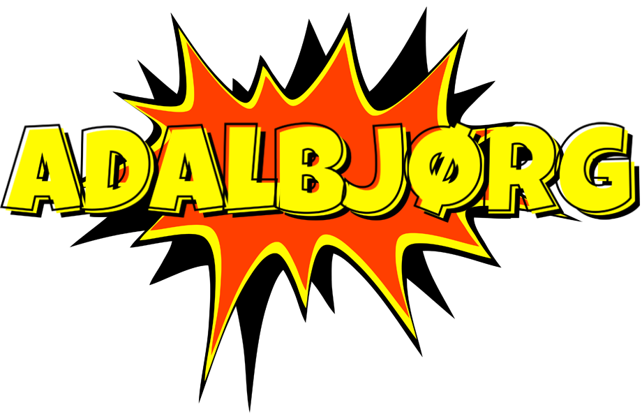 Adalbjørg bazinga logo