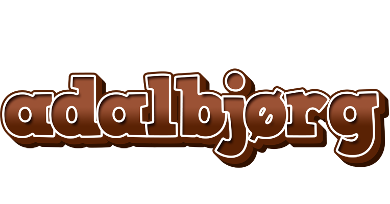 Adalbjørg brownie logo