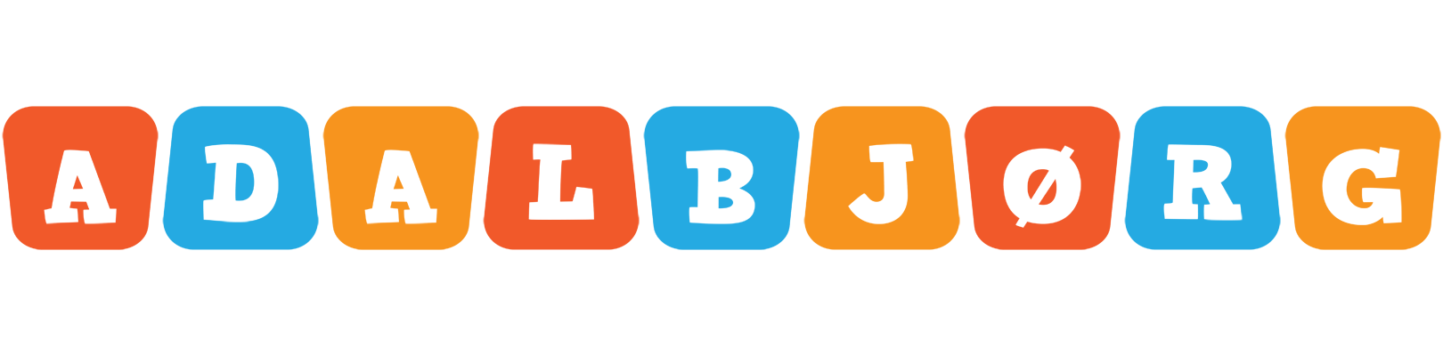 Adalbjørg comics logo