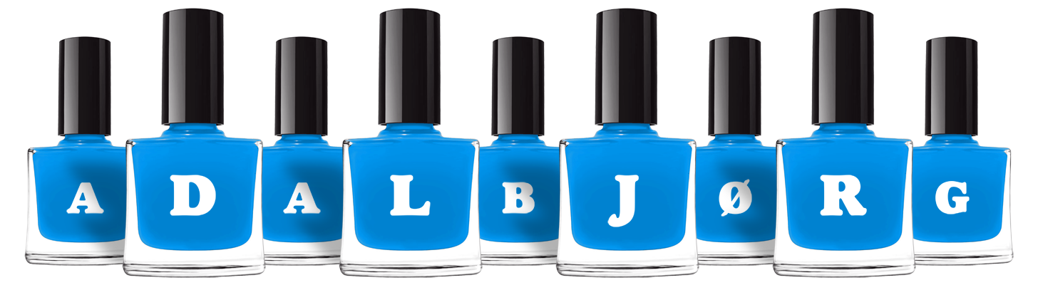 Adalbjørg glossy logo