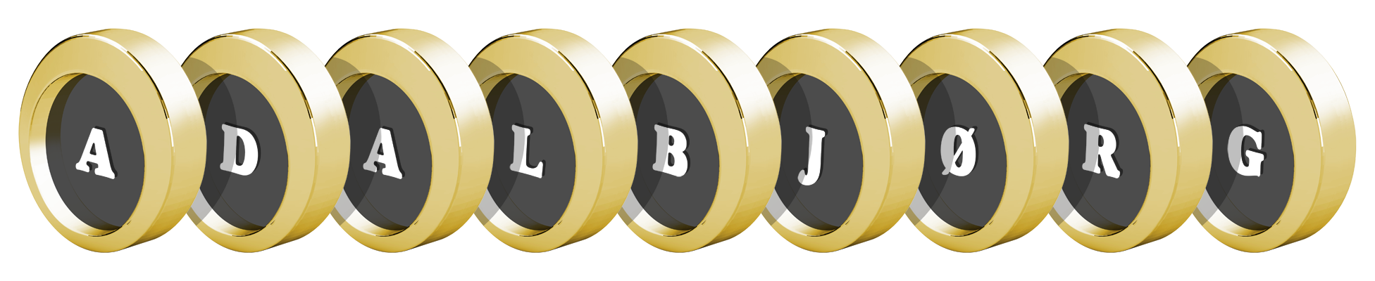 Adalbjørg gold logo