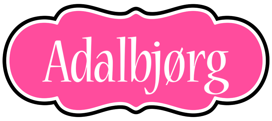Adalbjørg invitation logo