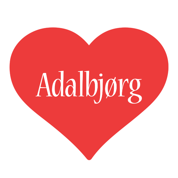 Adalbjørg love logo