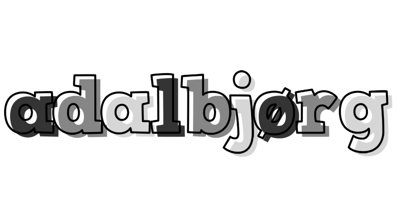 Adalbjørg night logo