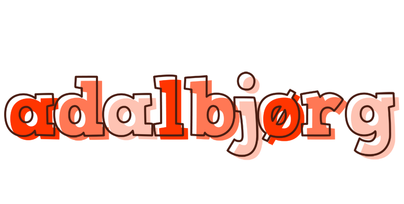 Adalbjørg paint logo