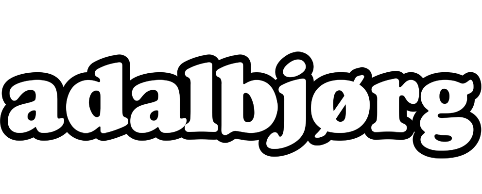 Adalbjørg panda logo