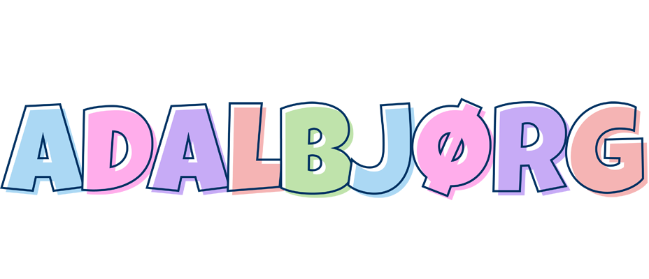 Adalbjørg pastel logo