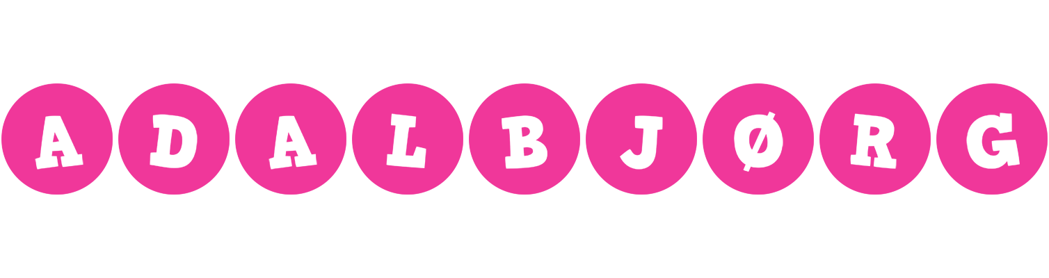 Adalbjørg poker logo