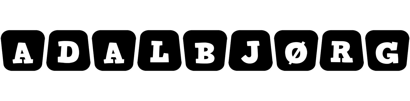Adalbjørg racing logo