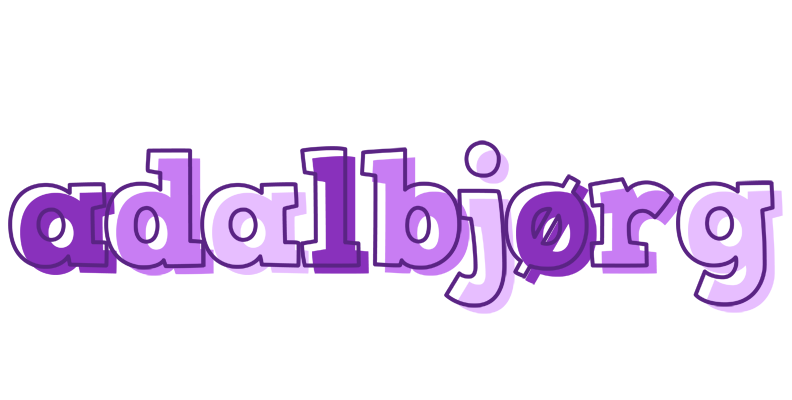 Adalbjørg sensual logo