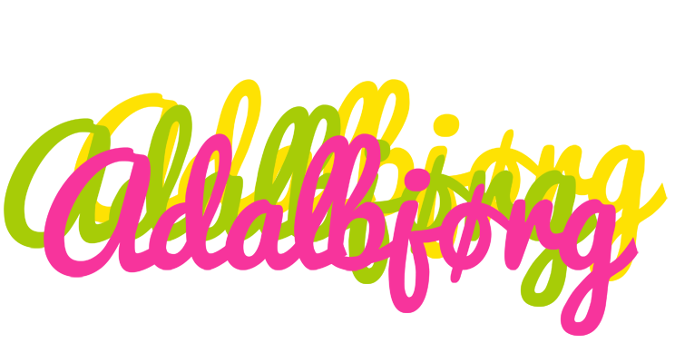 Adalbjørg sweets logo