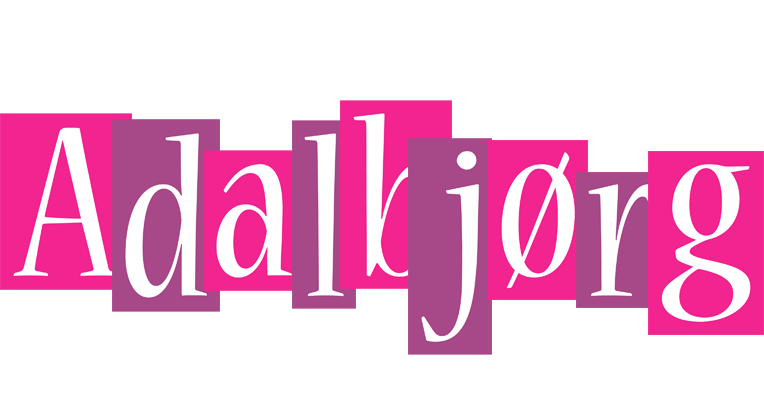 Adalbjørg whine logo