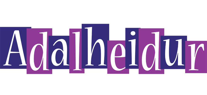 Adalheidur autumn logo