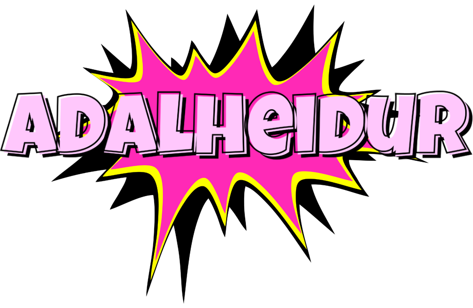 Adalheidur badabing logo