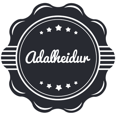 Adalheidur badge logo