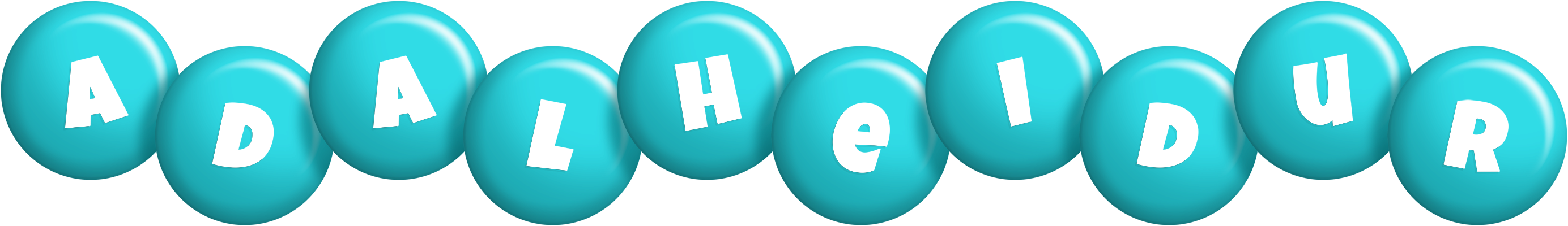 Adalheidur candy-azur logo