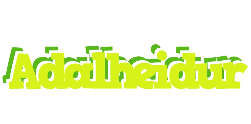 Adalheidur citrus logo