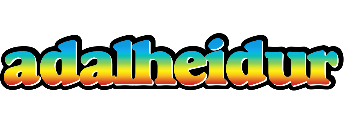 Adalheidur color logo