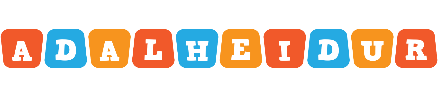 Adalheidur comics logo