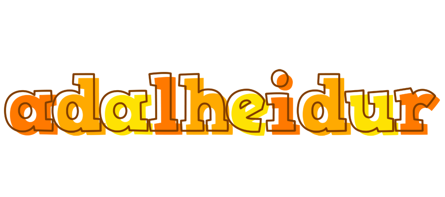 Adalheidur desert logo