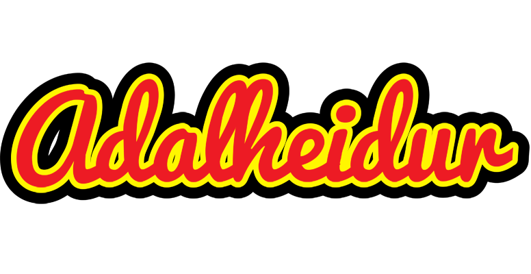 Adalheidur fireman logo