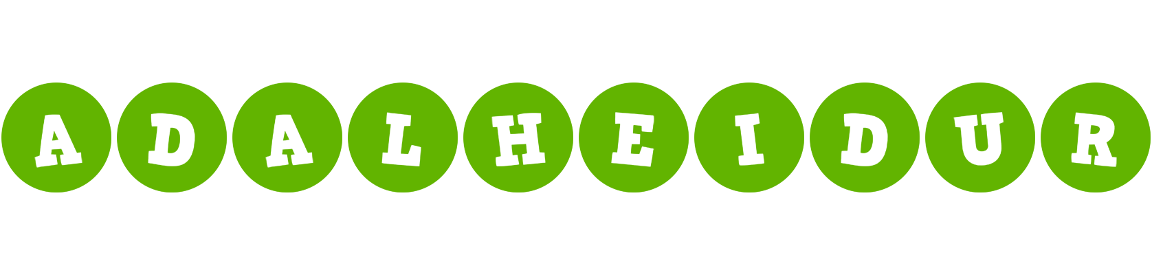 Adalheidur games logo