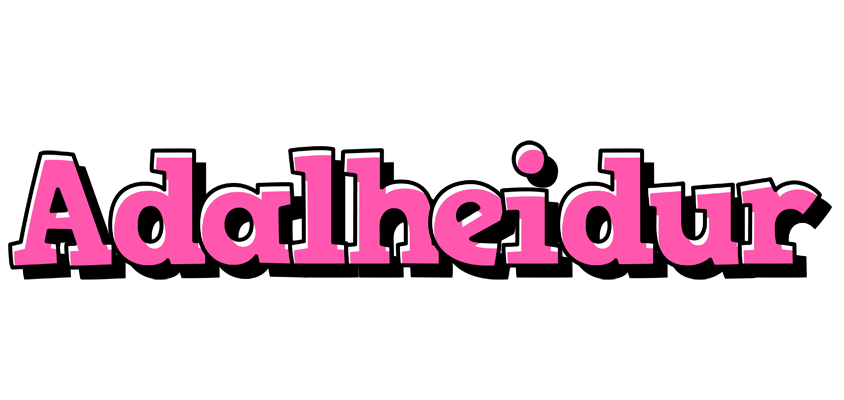 Adalheidur girlish logo
