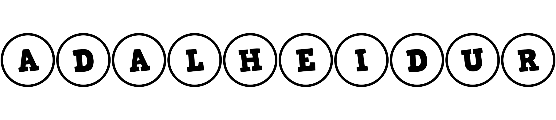 Adalheidur handy logo