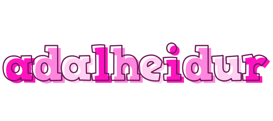 Adalheidur hello logo