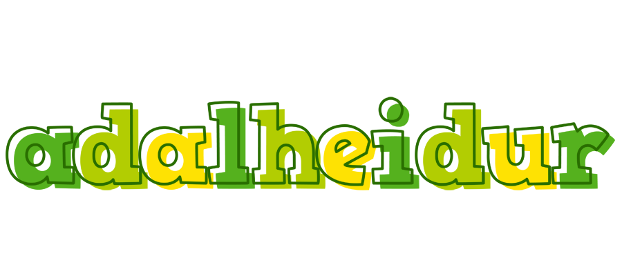 Adalheidur juice logo