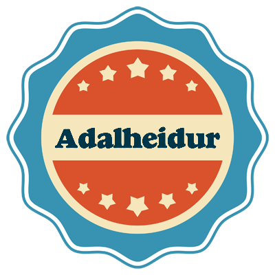 Adalheidur labels logo