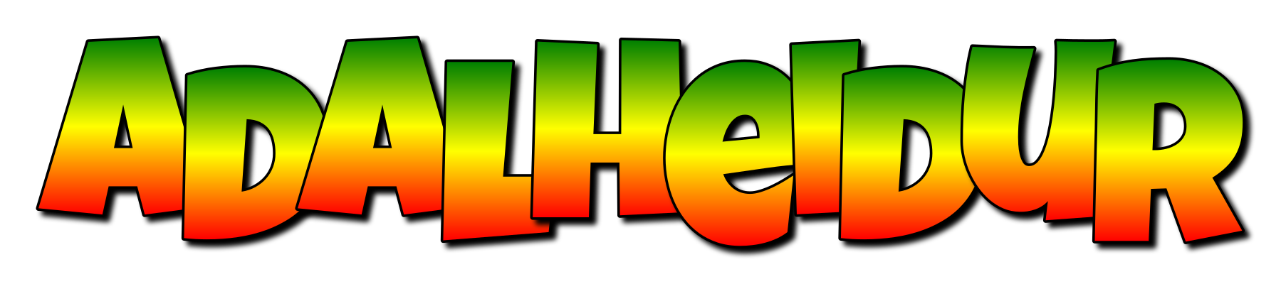 Adalheidur mango logo