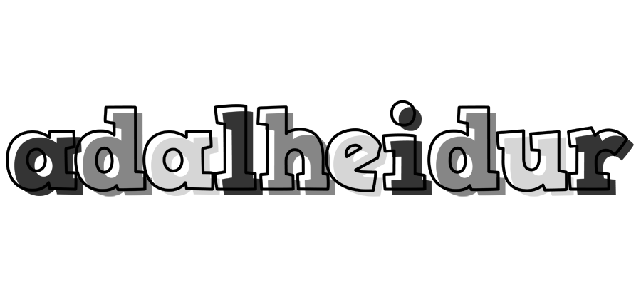 Adalheidur night logo