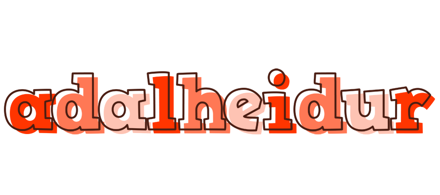 Adalheidur paint logo