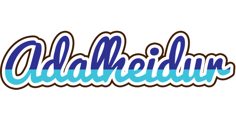 Adalheidur raining logo
