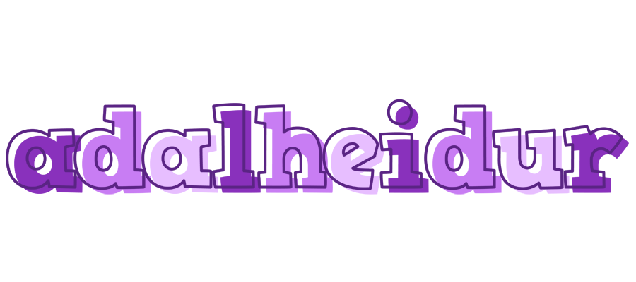 Adalheidur sensual logo
