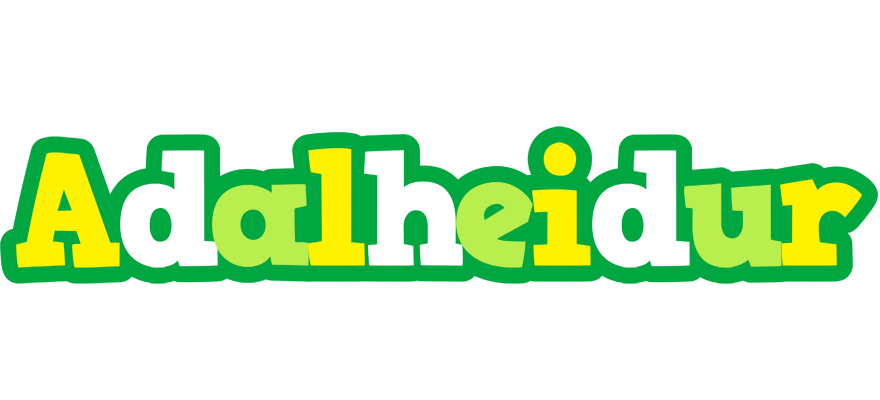 Adalheidur soccer logo