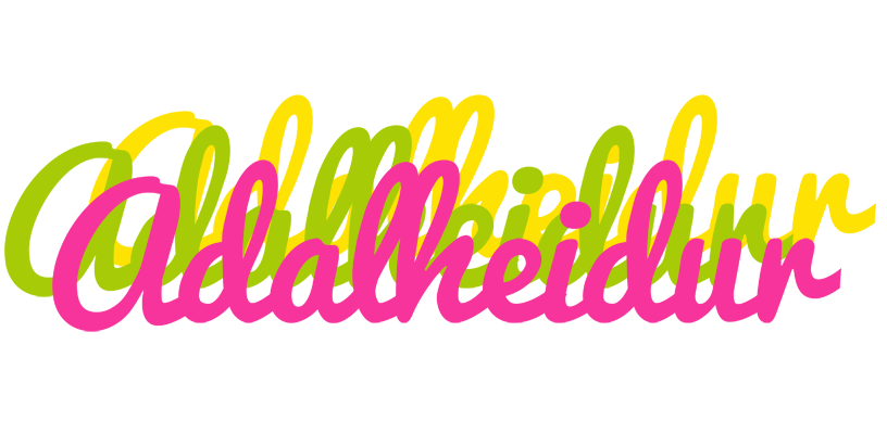 Adalheidur sweets logo