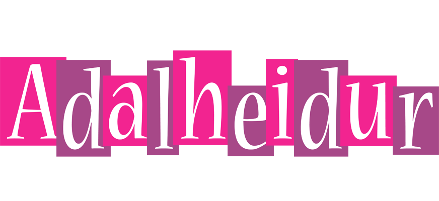 Adalheidur whine logo