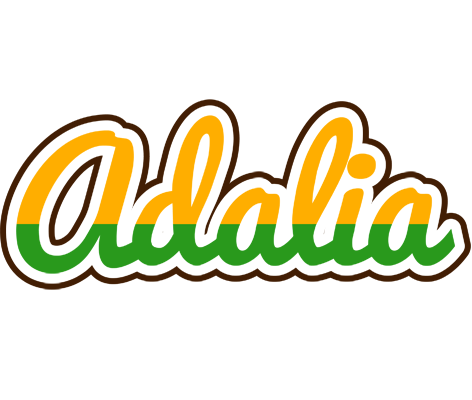 Adalia banana logo