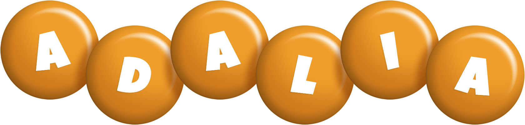 Adalia candy-orange logo