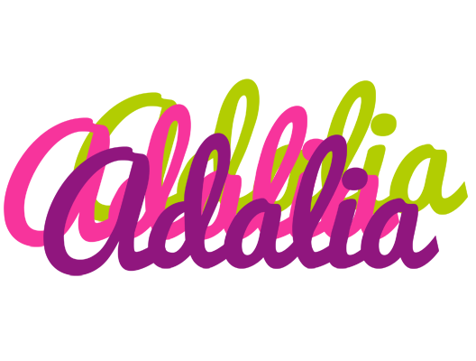 Adalia flowers logo