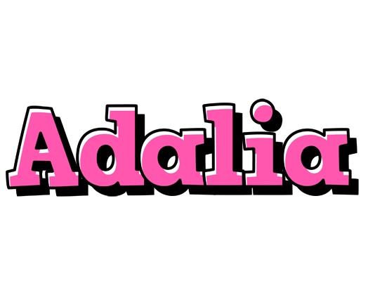 Adalia girlish logo