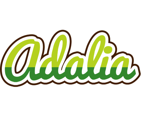 Adalia golfing logo