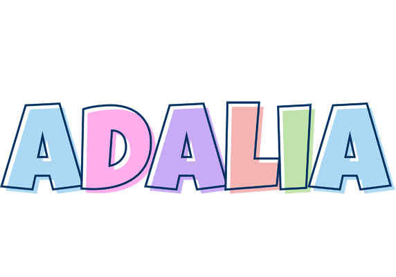 Adalia pastel logo