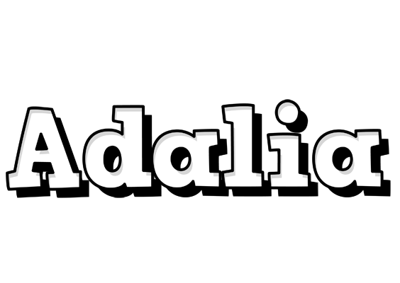 Adalia snowing logo