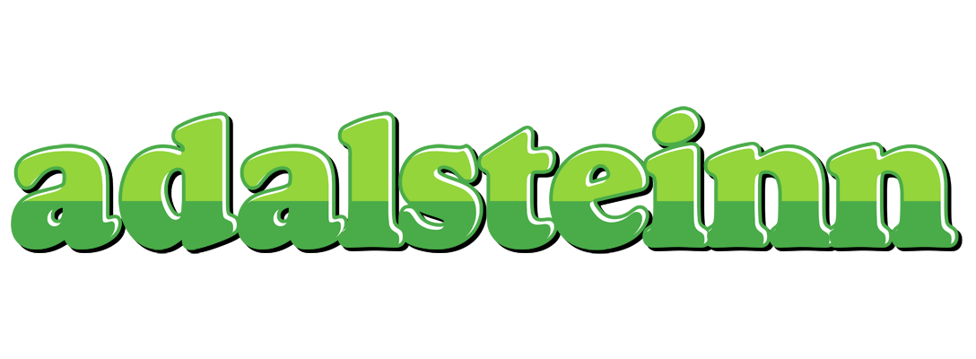 Adalsteinn apple logo