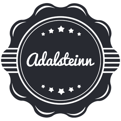 Adalsteinn badge logo