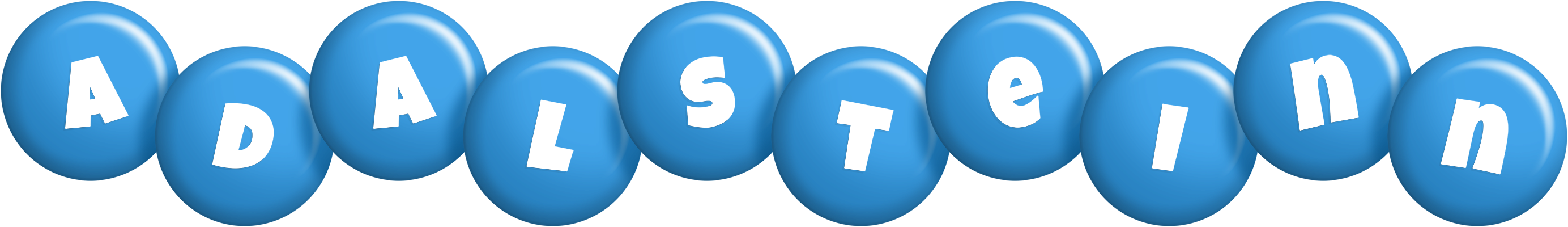 Adalsteinn candy-blue logo